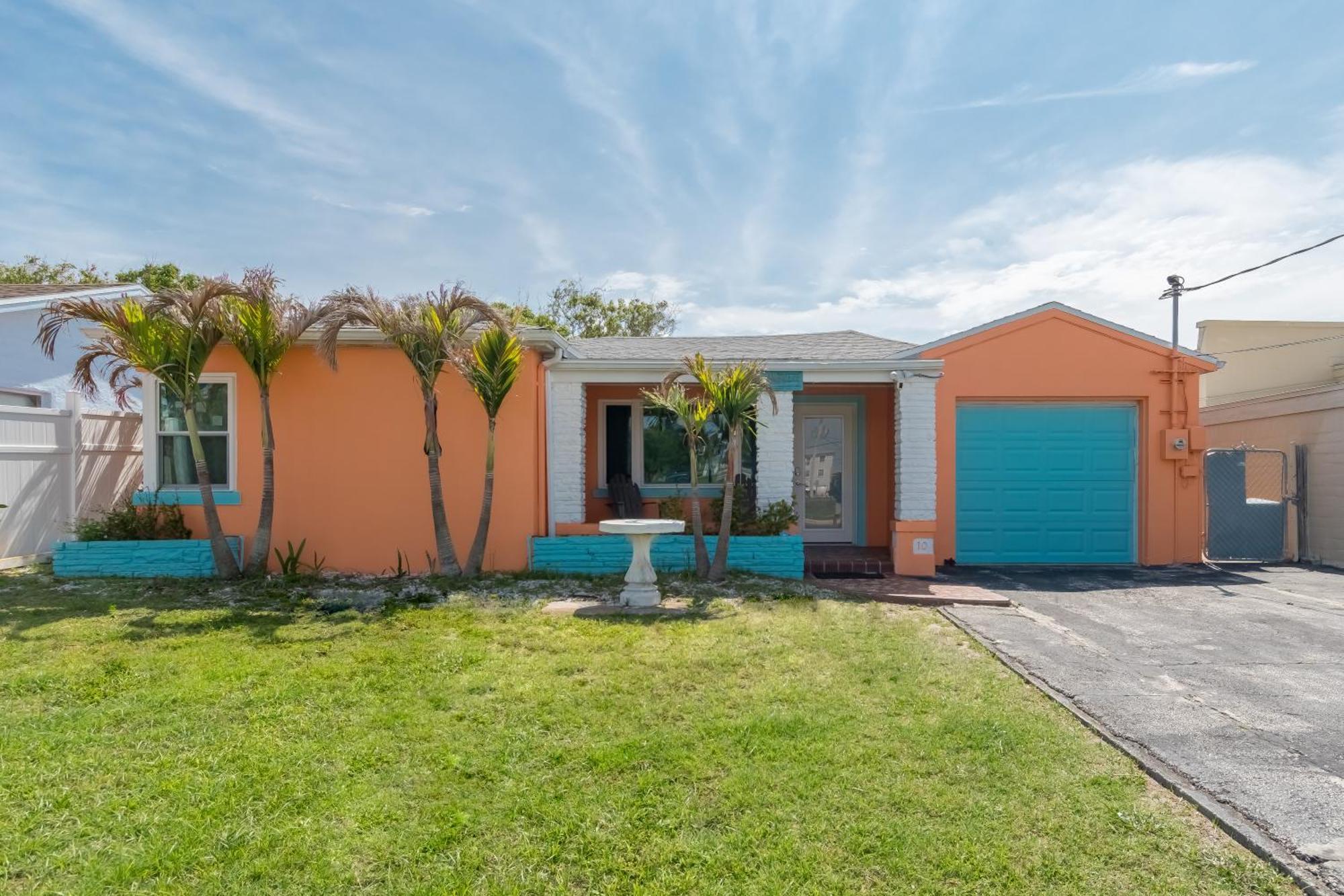 Walk 2 Beach & Ocean Center 60' Driveway Villa Daytona Beach Exterior photo